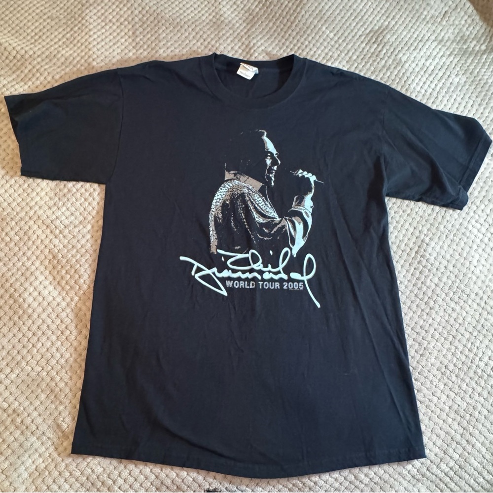 Neil Diamond Black Tour Graphic T-Shirt
